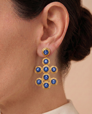 Tay Kyanite Set Cecilia Eardrops