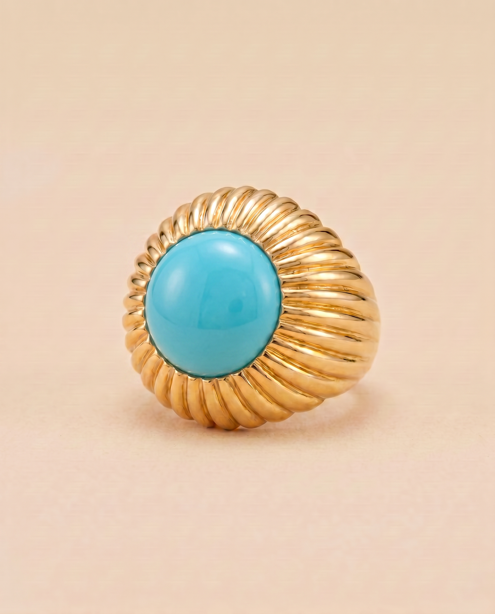 Tay Turquoise Set Begum Ring by Tay from Marina St Barth