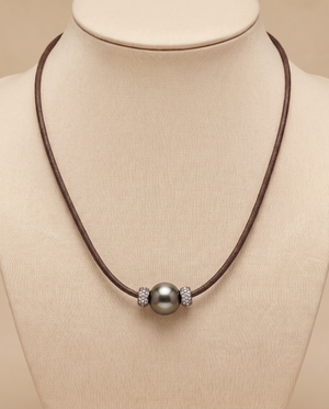 Pearl and Diamond Choker Necklace by Marina St Barth from Marina St Barth
