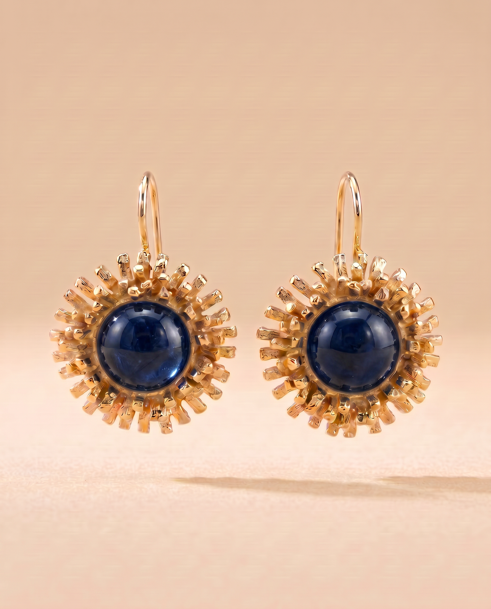 Tay Kyanite Set Urchin eardrops by Tay from Marina St Barth