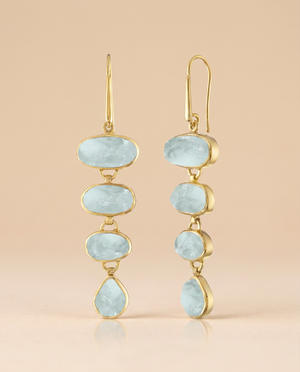 Lassanai Palaya Cascades Aquamarine Gold