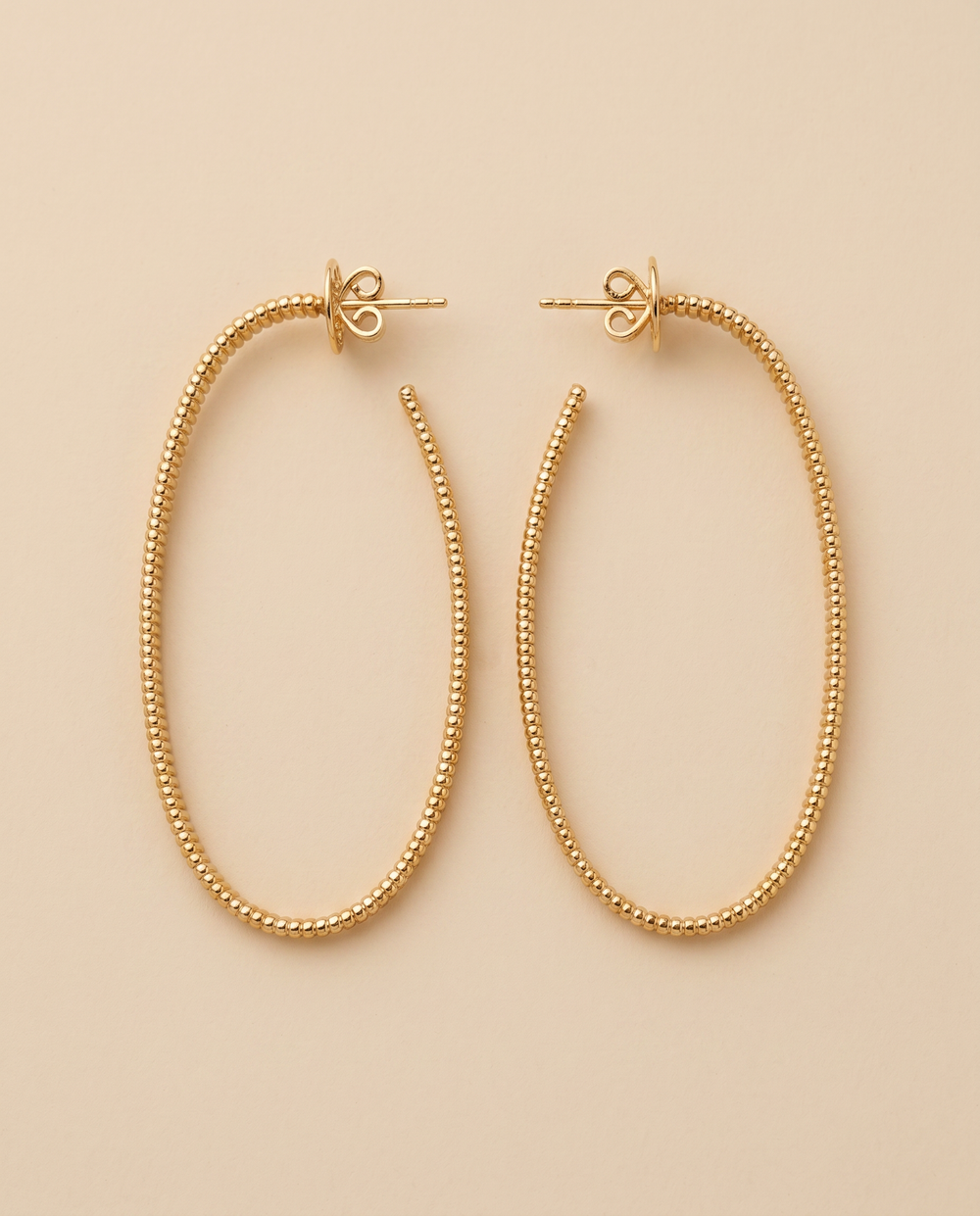 Tay Large Wirewrap Earhoops by Tay from Marina St Barth