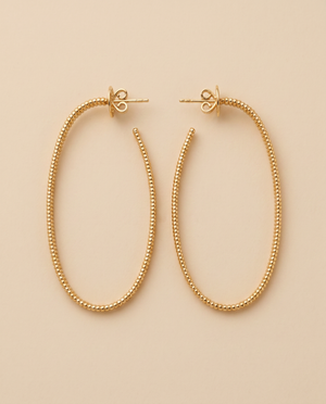 Tay Large Wirewrap Earhoops