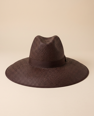 Ecuador Anna Wide Brim Visor by Artesano from Marina St Barth