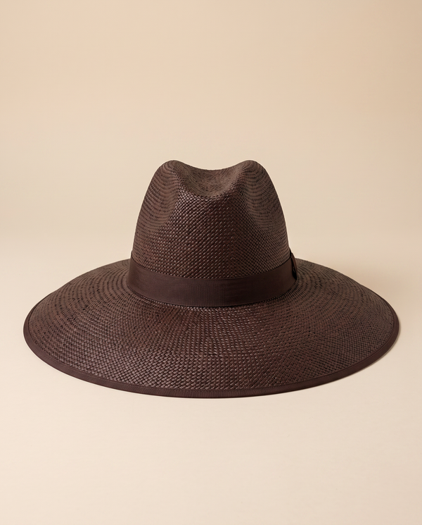 Ecuador Anna Wide Brim Visor by Artesano from Marina St Barth