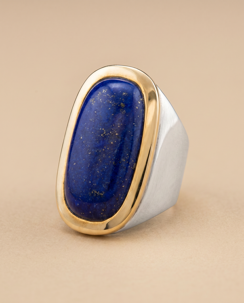 Tay Lapis Lazuli Set Long Debs Ring by Tay from Marina St Barth