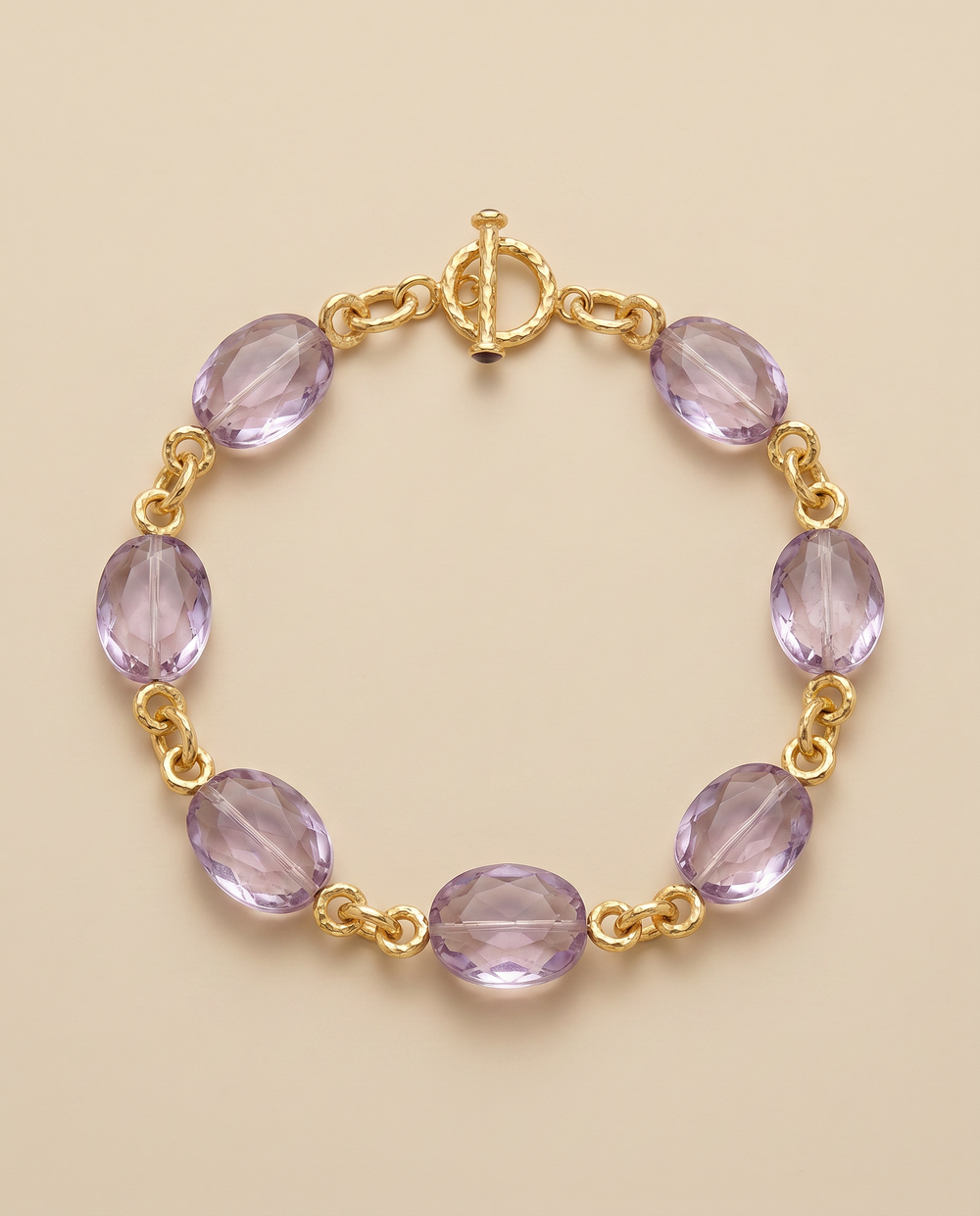 Tay Tumbled Amethyst Niscemi Necklace