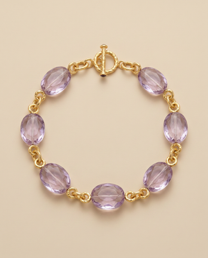 Tay Tumbled Amethyst Niscemi Necklace
