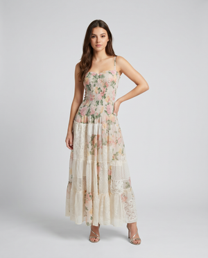 Dress Long Flowers ref 331 by Capuccino from Marina St Barth