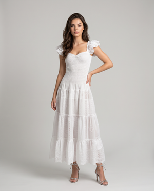 Dress Flying handle Cotton ref 245 by Capuccino from Marina St Barth
