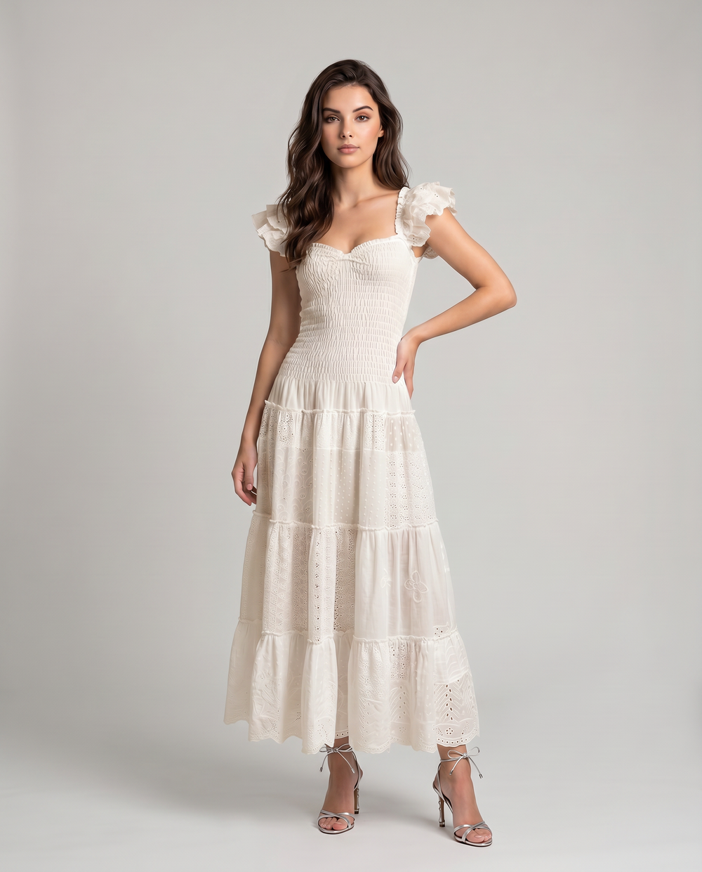 Dress Flying handle Cotton ref 245 by Capuccino from Marina St Barth