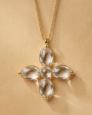 Tay Rock Crystal Odette Pendant
