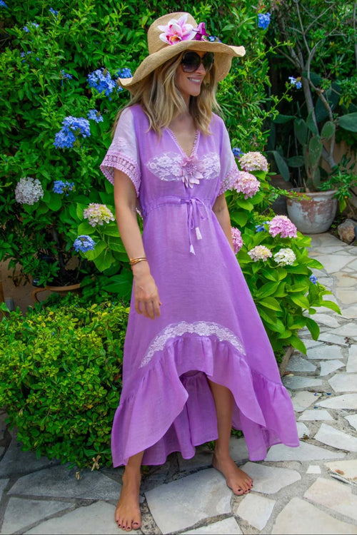 Vanita Rosa Mandy Long Dress