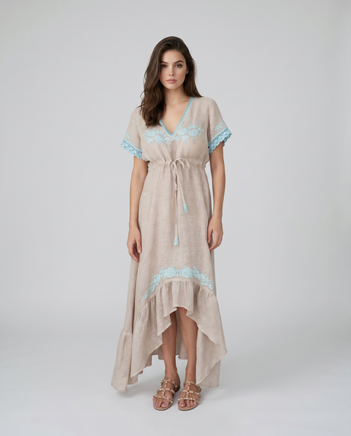 Vanita Rosa Mandy Long Dress by Vanita Rosa from Marina St Barth