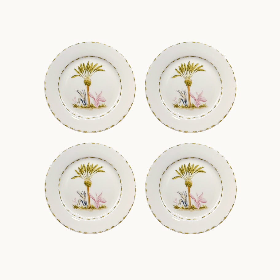 Marina Palms Dessert Plates (Set Of 4) by Marina St Barth from Marina St Barth