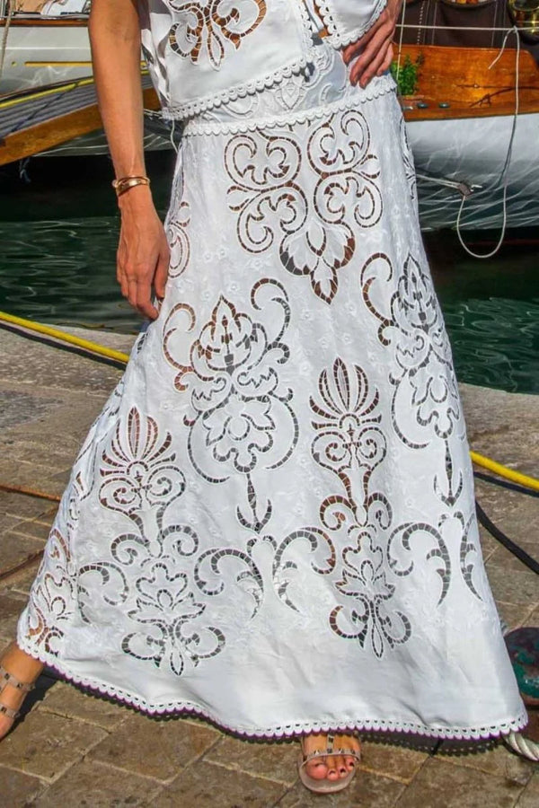 Vanita Rosa Mia Long Skirt