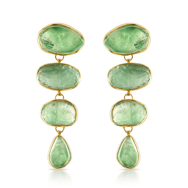 Green Fluorite Paradiso Cascades by Lassanai from Marina St Barth