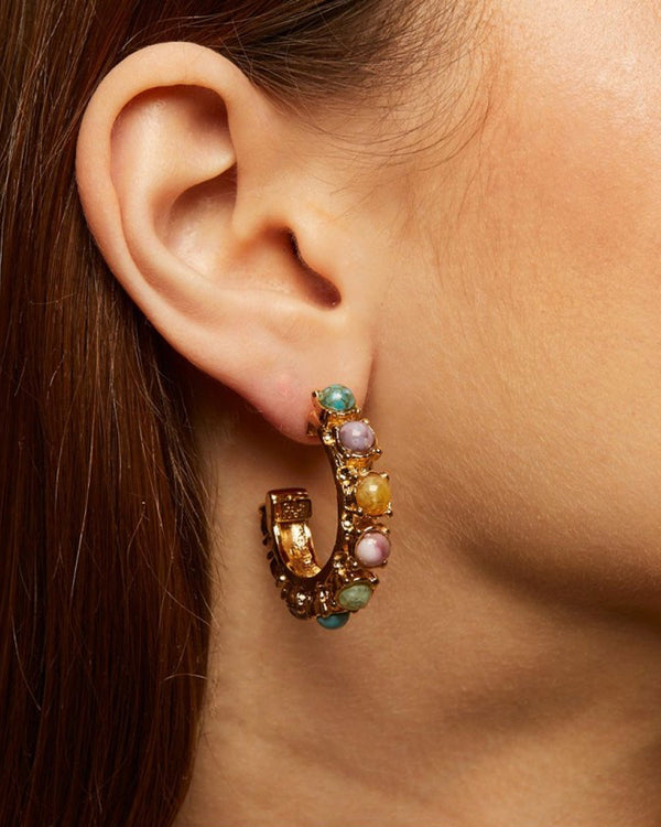 Gas Bijoux Parelie Hoop by Gas Bijoux from Marina St Barth