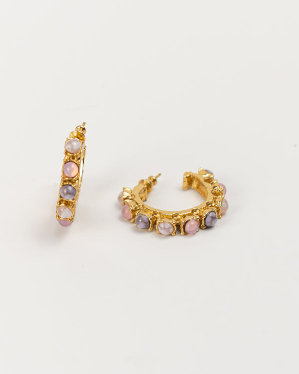 Gas Bijoux Parelie Hoop by Gas Bijoux from Marina St Barth