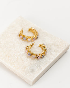 Gas Bijoux Parelie Hoop by Gas Bijoux from Marina St Barth