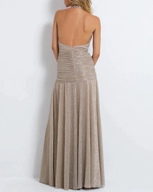 PatBo Lurex Draped Maxi Dress by PatBo from Marina St Barth