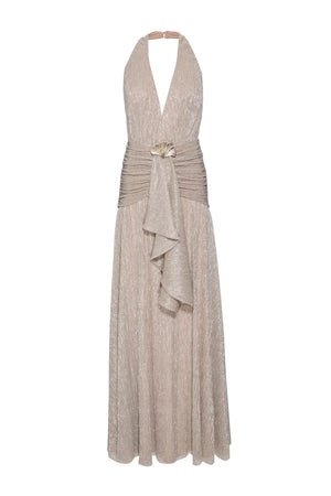 PatBo Lurex Draped Maxi Dress by PatBo from Marina St Barth