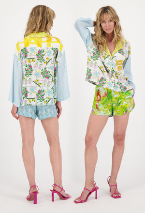 Me369 Nori Cropped Shirt by Me 369 from Marina St Barth