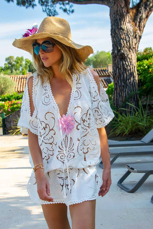 Vanita Rosa Rachel Poncho