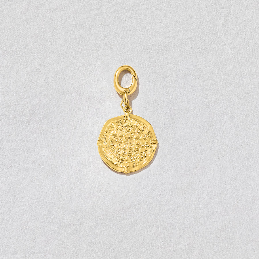 Roman Treasure Coin Charm by Ashiana from Marina St Barth