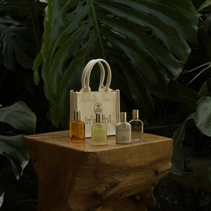 Ligne St Barth Cotton Bag with 4 mini products by LIGNE ST BARTH from Marina St Barth