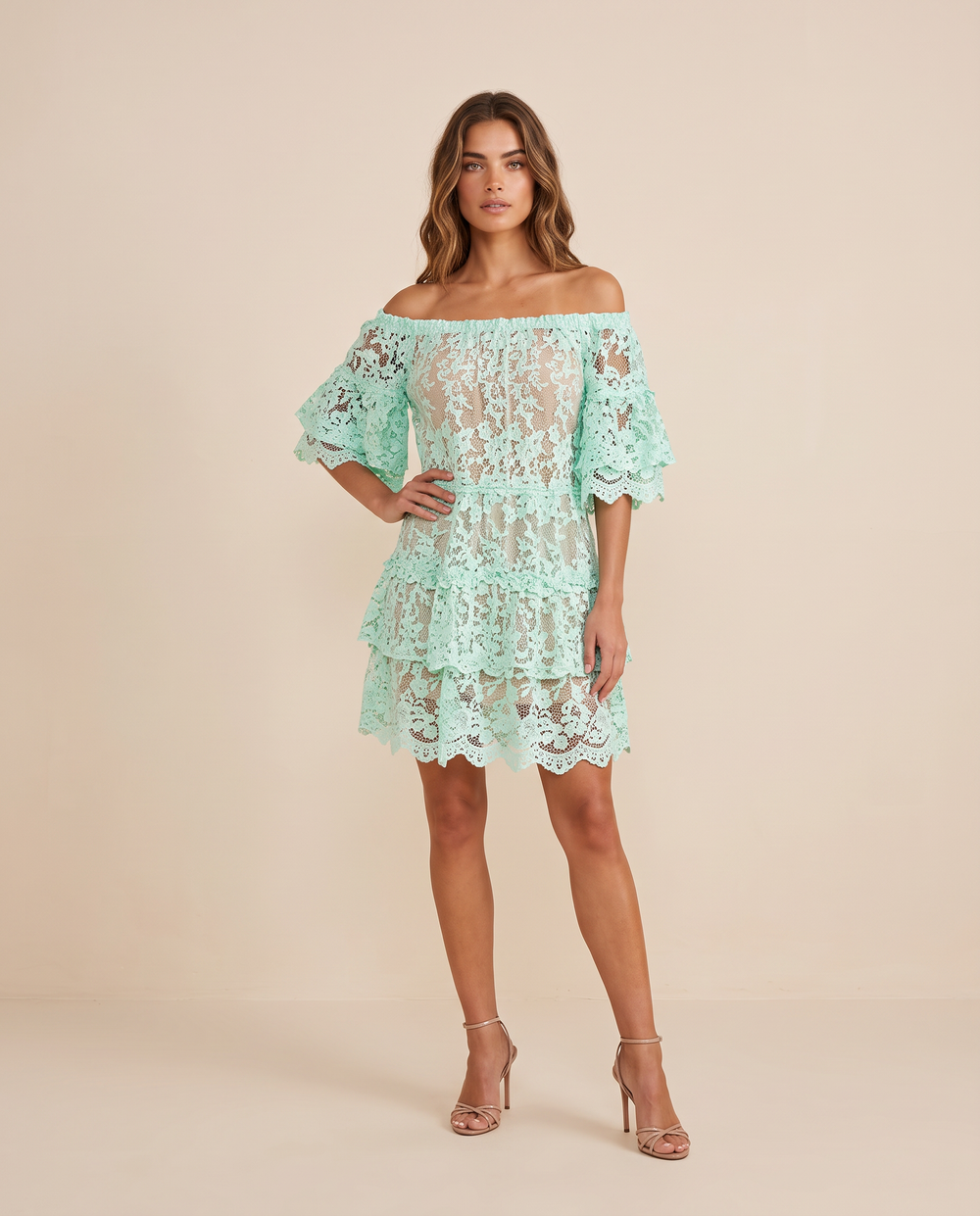 Neo Cuba See Through Short Dress by Les Neobourgeoises from Marina St Barth