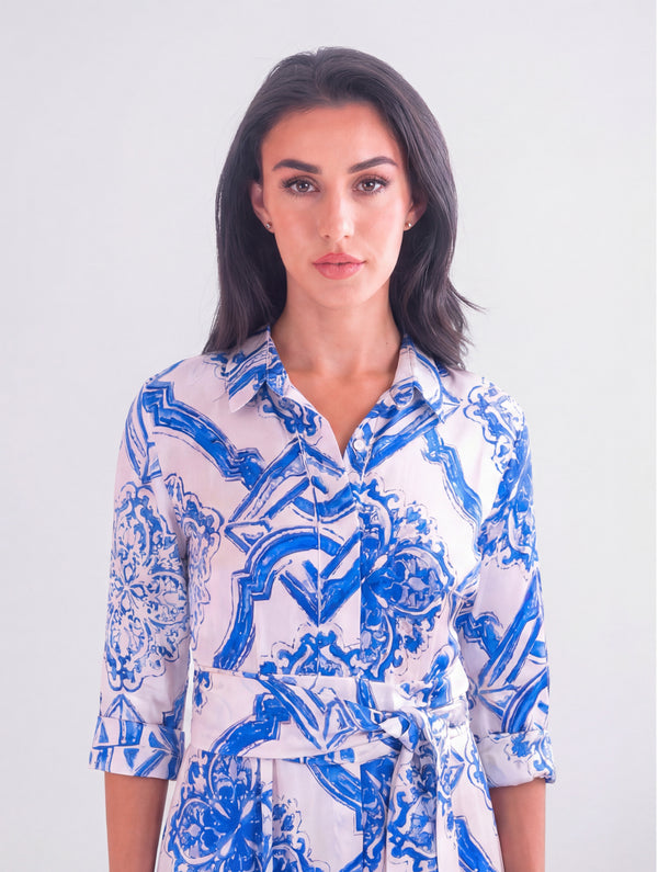 Shirt Dress Silk
