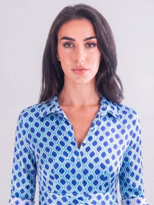 Shirt Dress Silk
