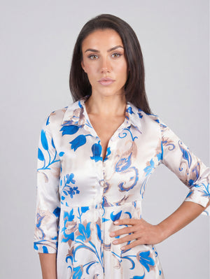 Shirt Dress Silk