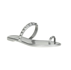 Maria Metallic Sandal by Carmen Sol from Marina St Barth