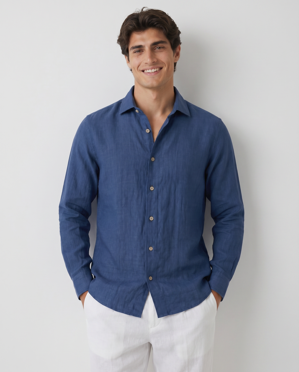Linen Slim Shirt
