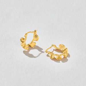 Dream Wave Hoop Earrings by Ashiana from Marina St Barth