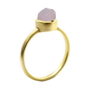 Rose Quartz Stackable Ring by Lassanai from Marina St Barth