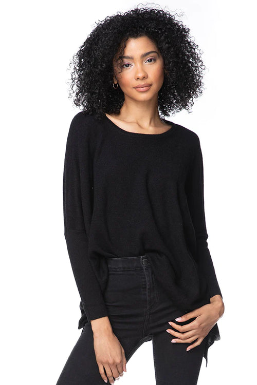 Cashmere Loose and Easy Crew Sweater by Subtle Luxury from Marina St Barth