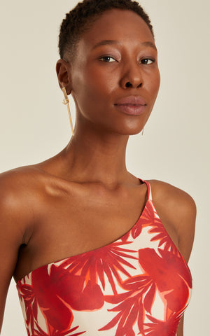 Lenny One Shoulder Slim One Piece by Lenny Niemeyer from Marina St Barth