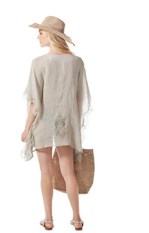 Giverny Short Kaftan Lace by Flora Bella from Marina St Barth