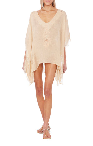 Giverny Short Kaftan Lace by Flora Bella from Marina St Barth