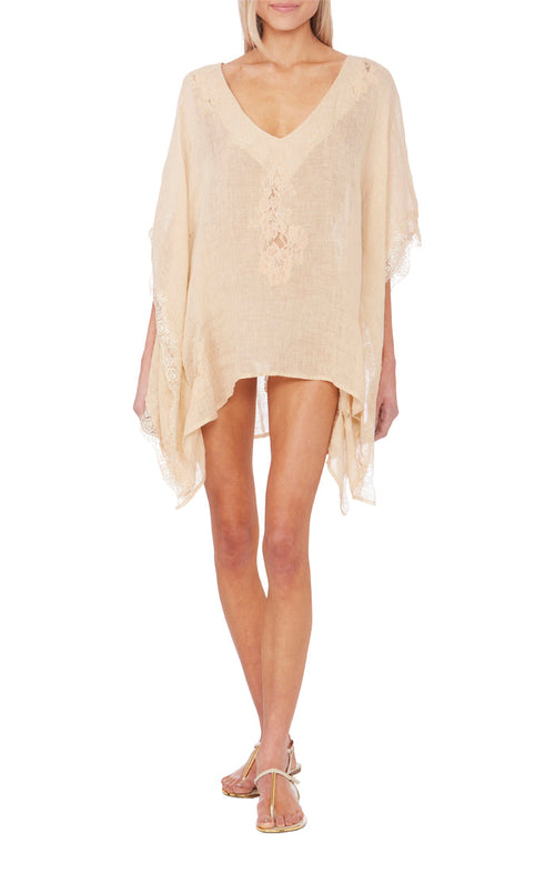 Giverny Short Kaftan Lace by Flora Bella from Marina St Barth