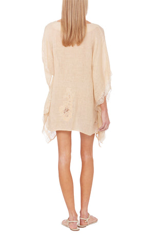 Giverny Short Kaftan Lace by Flora Bella from Marina St Barth