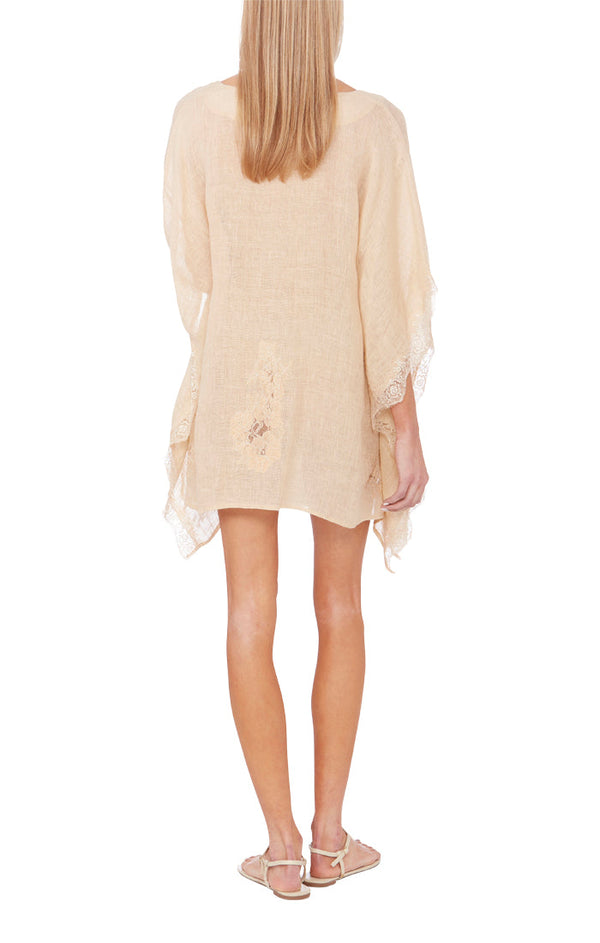 Giverny Short Kaftan Lace by Flora Bella from Marina St Barth