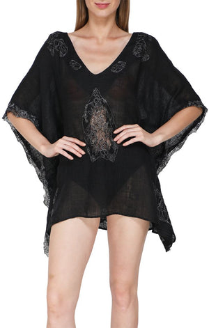 Giverny Short Kaftan Lace by Flora Bella from Marina St Barth