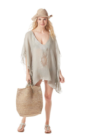 Giverny Short Kaftan Lace by Flora Bella from Marina St Barth