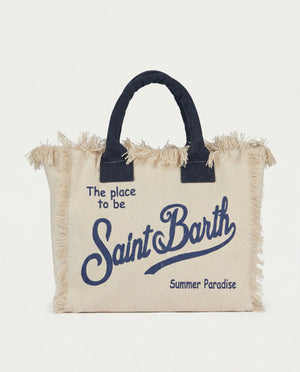 Vanity Canvas Large Tote by MC2 ST BARTH from Marina St Barth