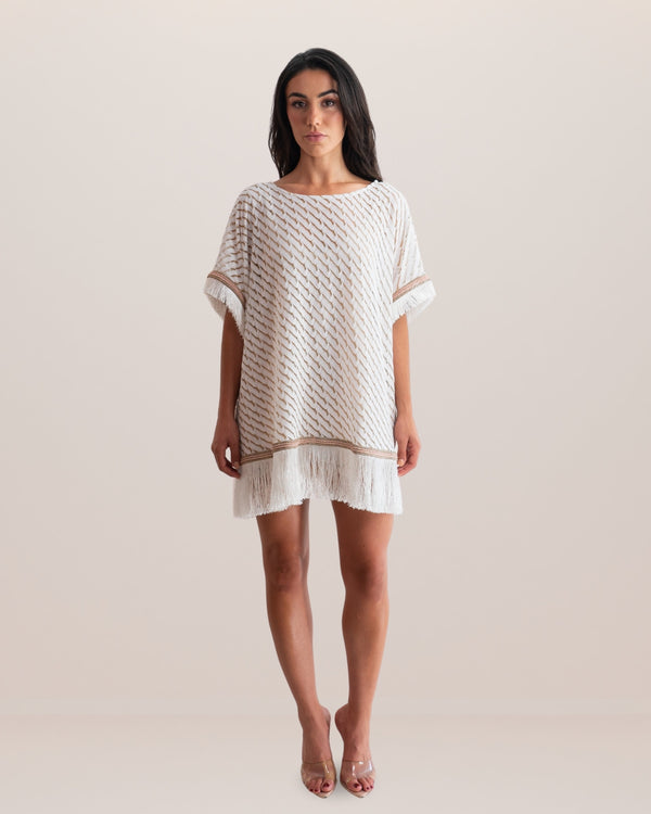 Poncho Fringes by Pho Firenze from Marina St Barth