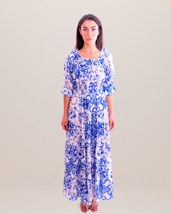 Positano Zoe Long Dress by Luisa Positano from Marina St Barth